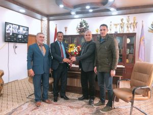 Read more about the article   Kerbala University Discussing Ways of Activating Cooperation with the Local Government in the Sports Field