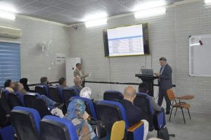 Read more about the article   Kerbala University Holding a Lecture about  E-Learning