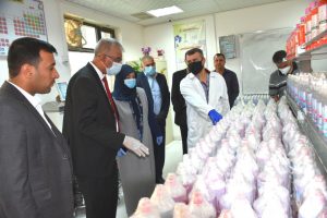 Read more about the article The University of Kerbala Produces a Wide Range of Disinfectant and Sterile Materials to Prevent Coronavirus