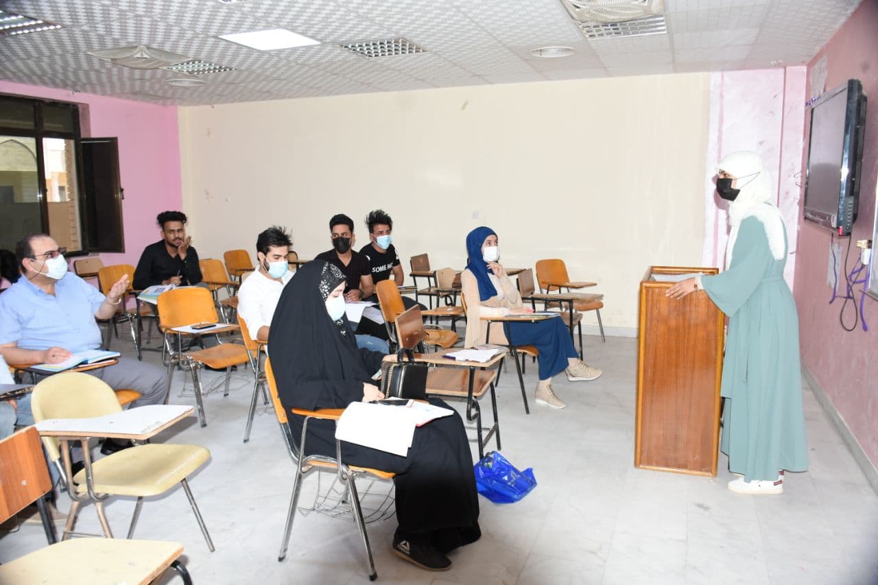 You are currently viewing The Faculty of Education for Pure Sciences at the University of Kerbala relying on the Applying the practical training period inside the classrooms