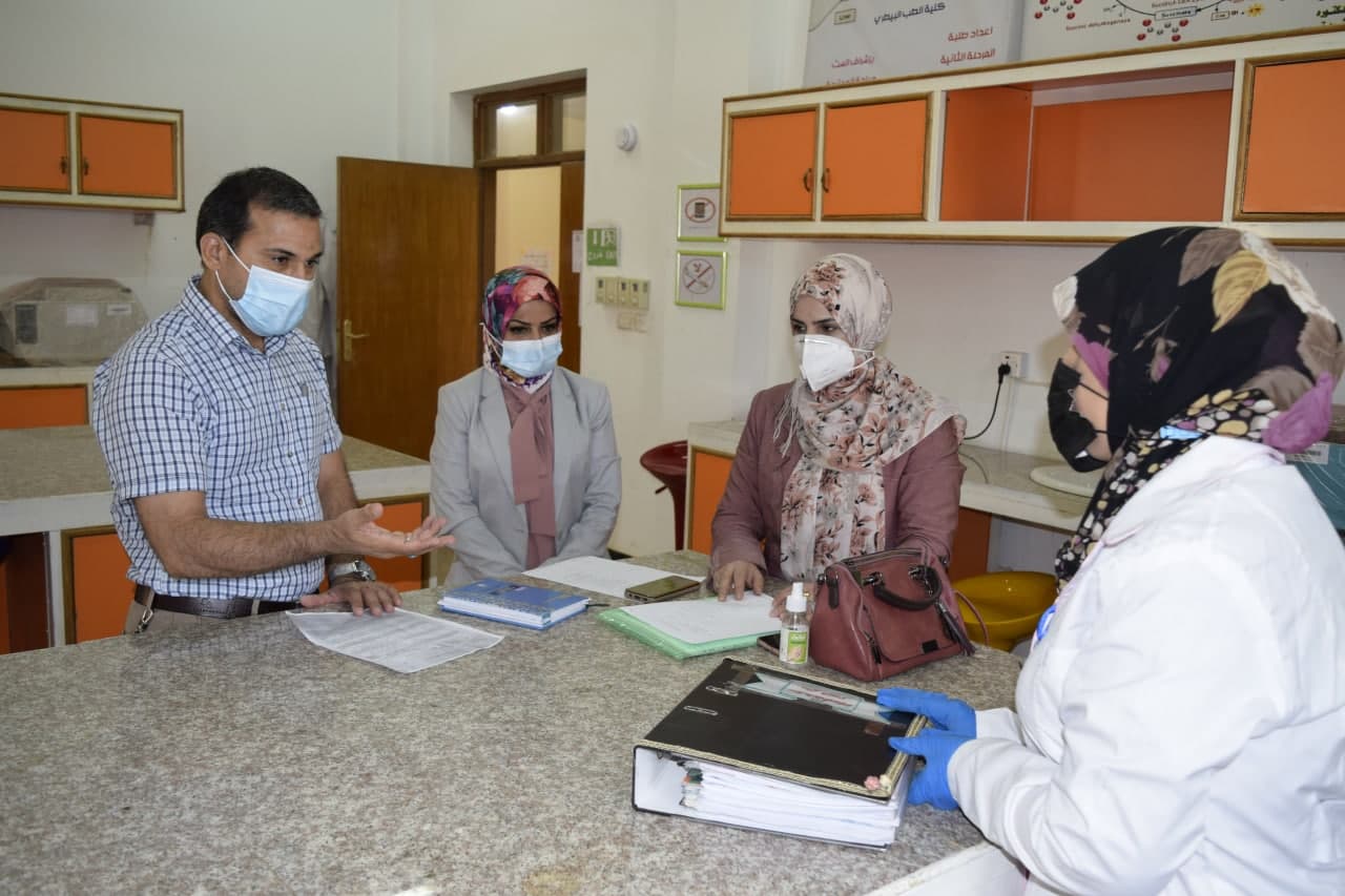 You are currently viewing The GLP (Good Laboratory Practices) Committee for Quality Assessment of Laboratories visits some Faculties at Kerbala University