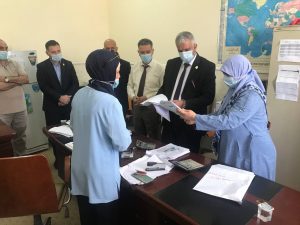 Read more about the article The President of Kerbala University inspects the conduct of the final examinations of Faculty of Agriculture