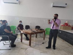 Read more about the article University of Kerbala Holding an Awareness Symposium entitled” Corona virus and the Importance of Vaccinations”