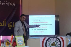 Read more about the article A Lecturer from University of Kerbala participates in a Referees Training Course