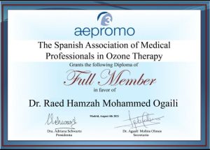 Read more about the article A European Organization Grants a Lecturer from the University of Kerbala the Membership of Ozone Therapy