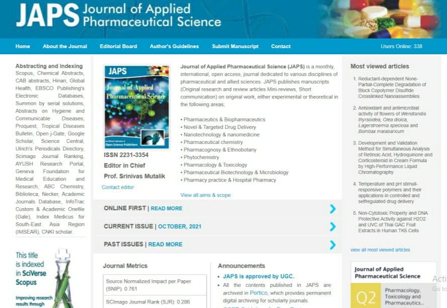 You are currently viewing Selection of Dean of Pharmacy/ University of Kerbala as a Member of Journal of Pharmaceutical Sciences Applications within Scopus Containers Q2