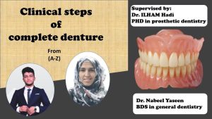 Read more about the article University of Kerbala University Holding a Seminar entitled “Clinical steps of Complete Denture from A to Z” Faculty of Dentistry /University of Kerbala holds a seminar entitled “Clinical steps of complete denture from A to Z”.