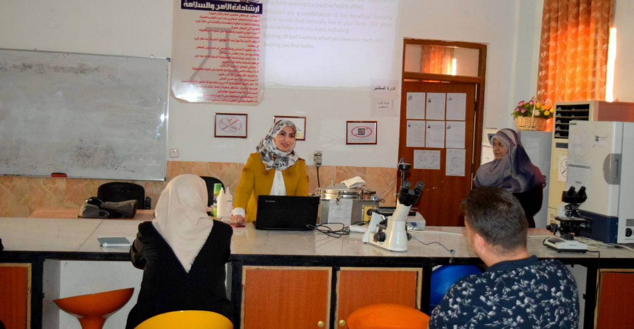 Read more about the article University of Kerbala Holding a Training Course on “The Use of Probiotics in Food and Pharmaceutical Industries”