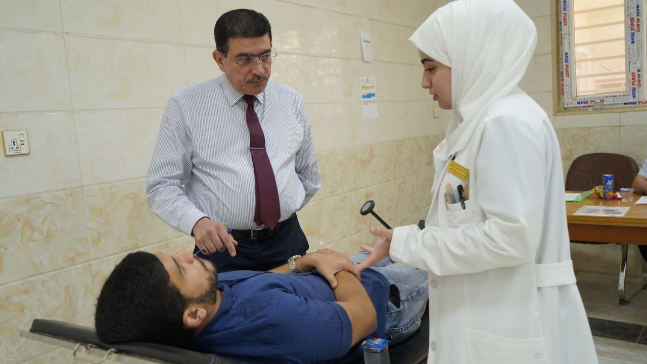 Read more about the article University of Kerbala Conducting (OSCE) Exam for students of sixth stage / Faculty of Medicine of Academic Year 2021-2022