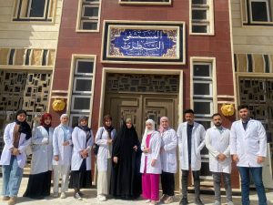 Read more about the article Students of University of Kerbala, fourth stage / Faculty of Veterinary Medicine, Start their Summer Training