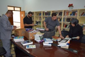 Read more about the article A Professor from Faculty of Veterinary Medicine – University of Kerbala Donates Valuable Books to the Library of the Faculty