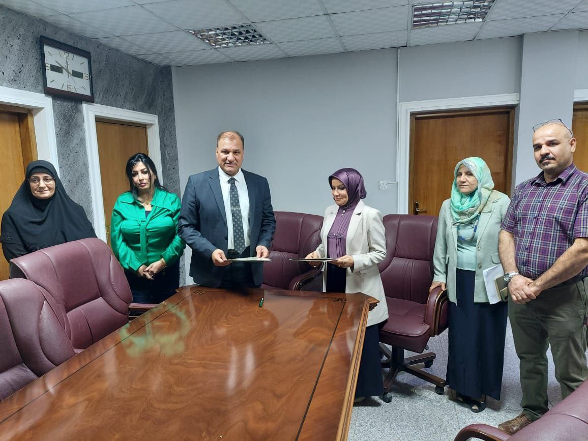 Read more about the article University of Kerbala Signs an Agreement with Industrial Research and Development Authority