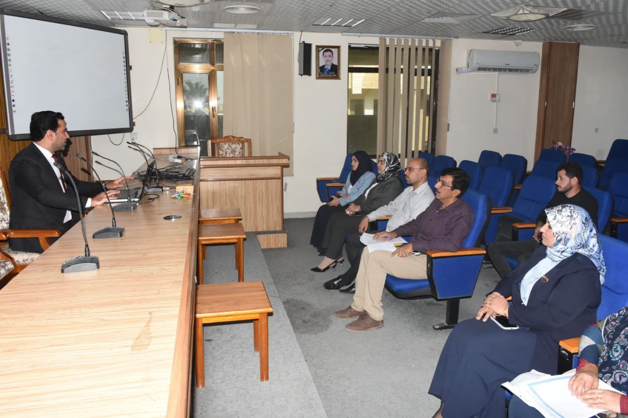 Read more about the article University of Kerbala Holding a Training Course entitled “Appropriate Sample Size and Statistical Analysis of its Results”