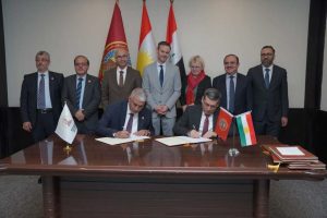 Read more about the article President of  University of Kerbala   Participates in  Closing Ceremony Project of  Partnership  with Netherlands