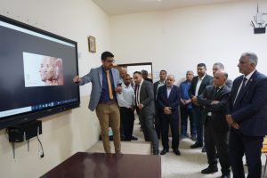 Read more about the article Prisedent of University of Kerbala Opens Smart Laboratories and Halls of Faculty of Nursing