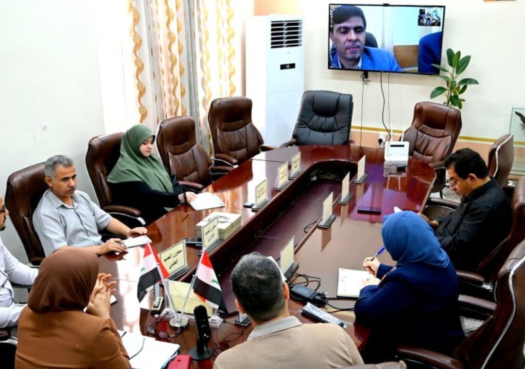 Read more about the article University of Kerbala Organizes an Electronic Meeting with Ferdowsi University to Activate Scientific Cooperation