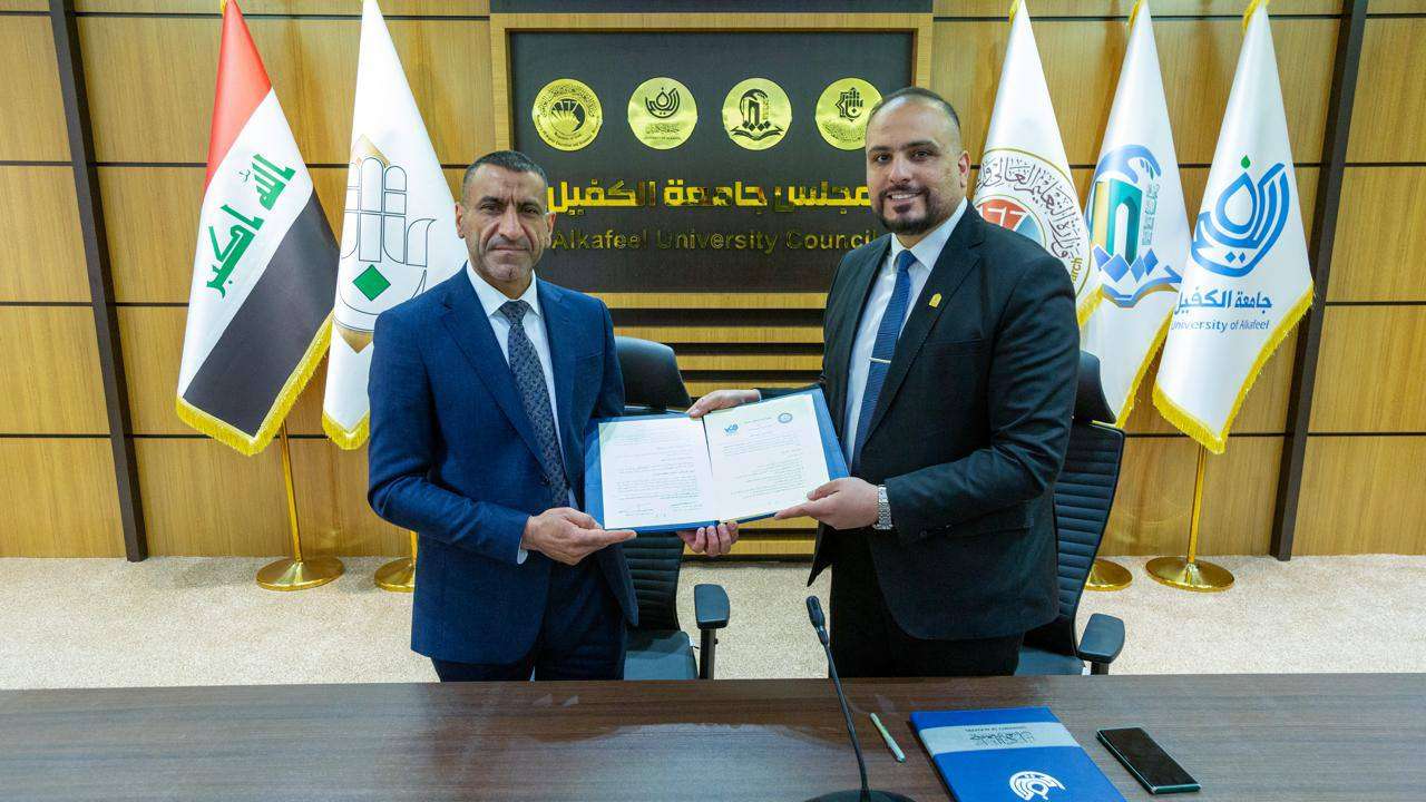 Read more about the article University of Kerbala Sign a Twinning Agreement with University of AlKafeel in field of Enhancing Pharmaceutical Education