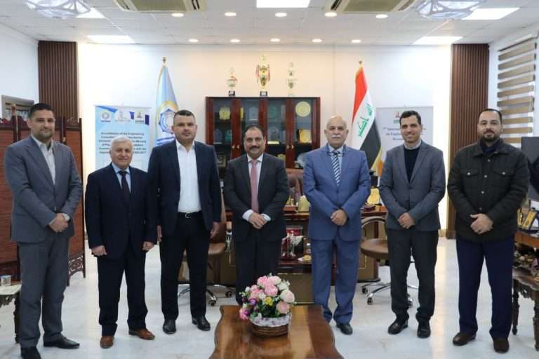 Signing a Memorandum of Understanding between  College of Engineering University of Kerbala and Al-Safwa University College