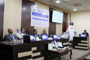 Read more about the article University of Kerbala  Discusses an M.A Thesis entitled  Preparation, Characterization of CoFe2O4/ active Carbon/  Polyaniline as Ternary Composite and using in Treatment of   Water  pollutants