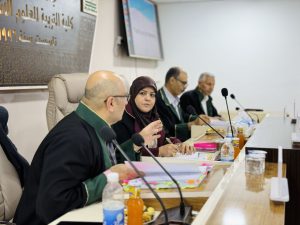 Read more about the article University of Kerbala Discussing  an M.A Thesis entitled  A Pragma-Stylistic Study of Motherhood in Brecht’s Mother Courage and Her Children”