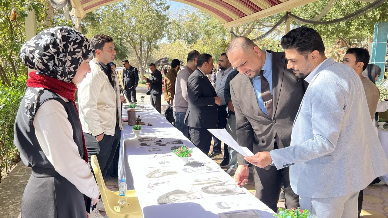You are currently viewing University of Kerbala Holds a Organizes an Artistic Creativity Exhibition