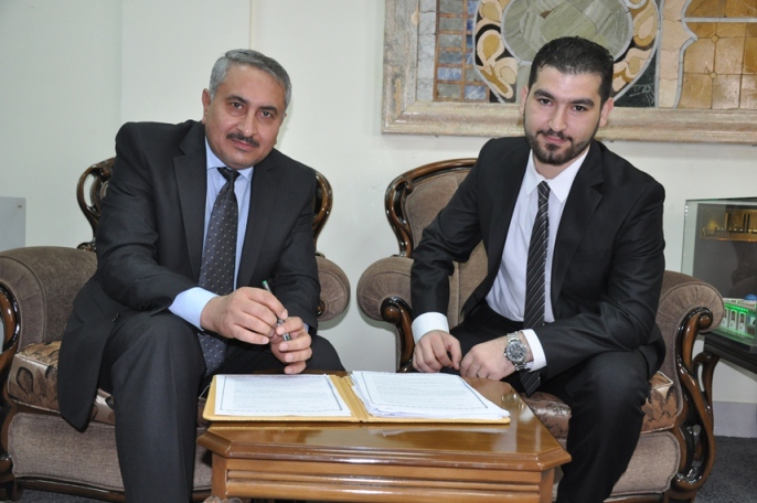 Read more about the article جامعة كربلاء توقع عقداً مع شركة لاستضافة وتصميم الموقع الالكتروني للجامعة