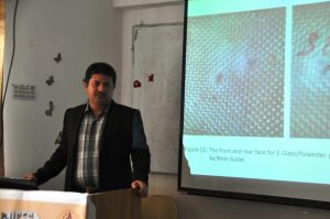 Read more about the article باحث من جامعة كربلاء يطور مواصفات الدروع الواقية من الرصاص وشظايا الانفجار