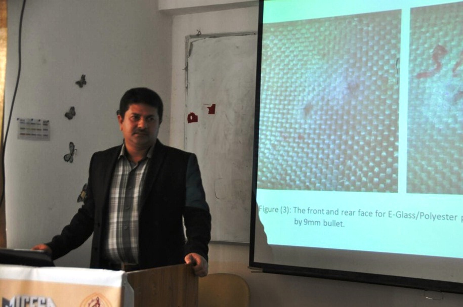 Read more about the article باحث من جامعة كربلاء يطور مواصفات الدروع الواقية من الرصاص وشظايا الانفجار