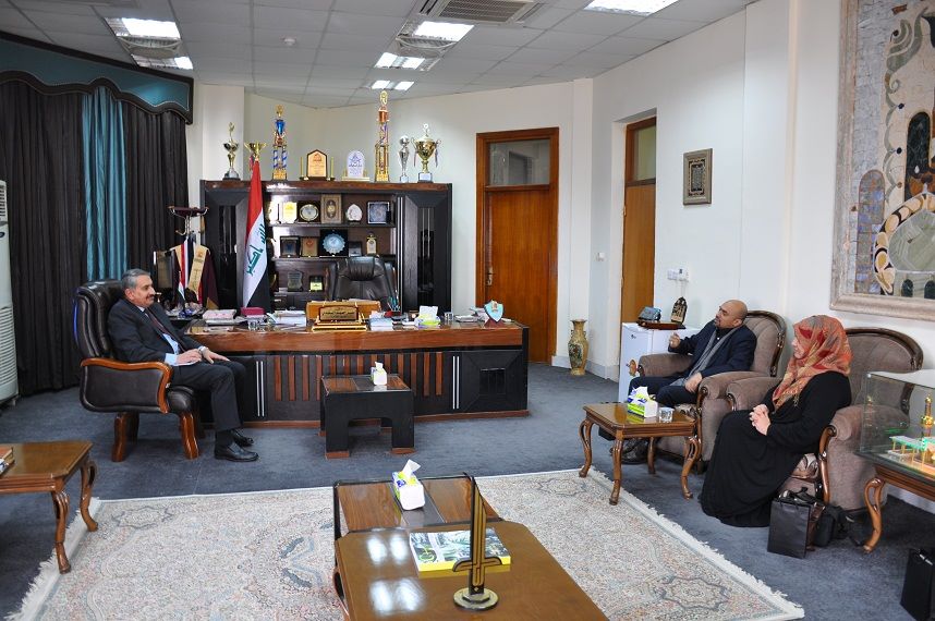 You are currently viewing جامعة كربلاء تبحث مع وفد من جامعة برمنكهام البريطانية تعزيزالتعاون المشترك