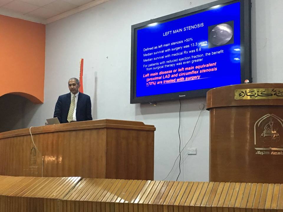 You are currently viewing كلية الطب في جامعة كربلاء تقيم ندوة علمية عن التقنيات الحديثة في جراحات القلب