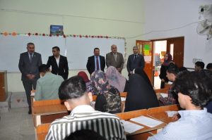 Read more about the article جولة السيد رئيس الجامعة لتفقد سير الامتحانات