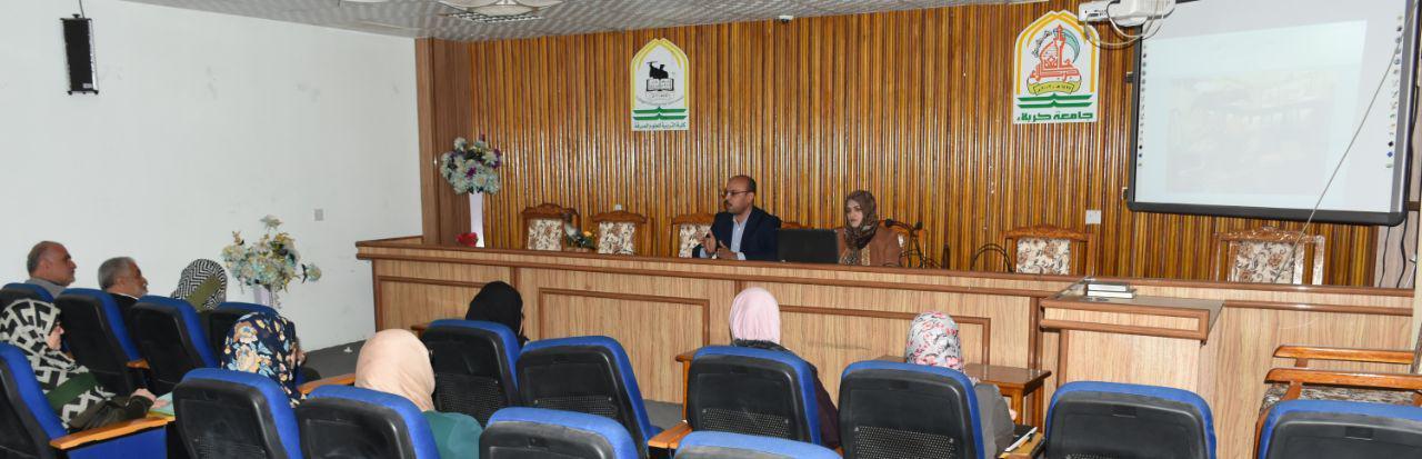 Read more about the article جامعة كربلاء تنظم دورة تدريبية عن تحنيط الحيوانات المختبرية