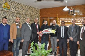 Read more about the article جامعة كربلاء تهنئ عدد من مدراء الدوائر الخدمية في المحافظة