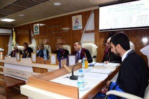 Read more about the article جامعة كربلاء تناقش في اطروحة الدكتوراه (صورة الرسول محمد (صلى الله عليه وآله وسلم) في الشعر العباسي 132-656هـ)