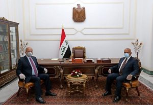 Read more about the article رئيس الجمهورية يستقبل وزير التعليم العالي والبحث العلمي الدكتور نبيل كاظم عبد الصاحب