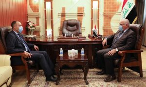 Read more about the article وزير التعليم يستقبل رئيس شبكة الإعلام العراقي ويبارك له مهمته الجديدة