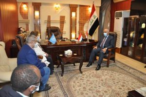 Read more about the article وزير التعليم يناقش تطوير البرامج التعليمية للأمم المتحدة في العراق