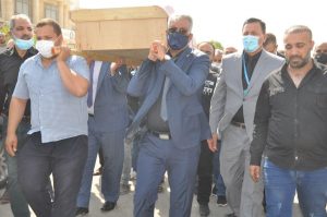 Read more about the article تشييع مهيب لرئيس جامعة كربلاء الاسبق وسط حضور اكاديمي كبير