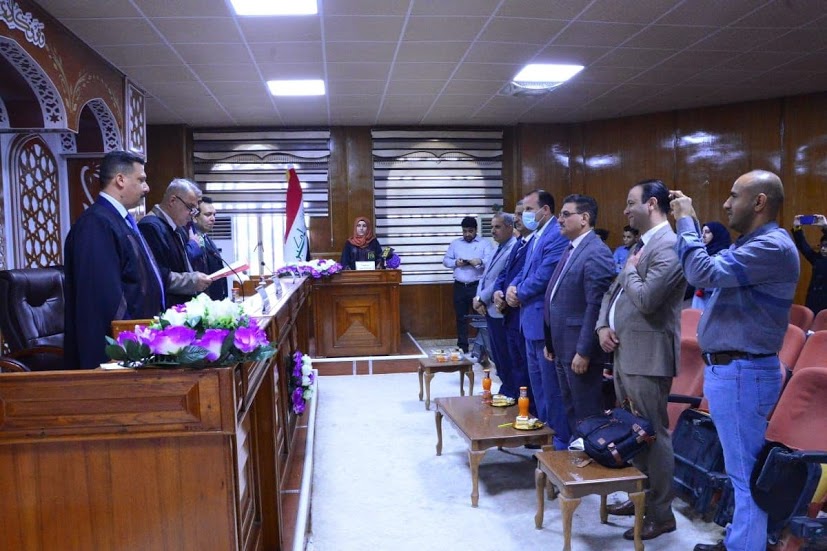 Read more about the article جرت في جامعة كربلاء مناقشة رسالة الماجستير الموسومة تعدي الغرض من العقد(دراسة مقارنة)
