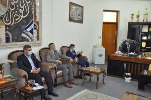 Read more about the article رئيس جامعة كربلاء يستقبل وفد من الشركة العامة لتعبئة وخدمات الغاز فرع كربلاء المقدسة