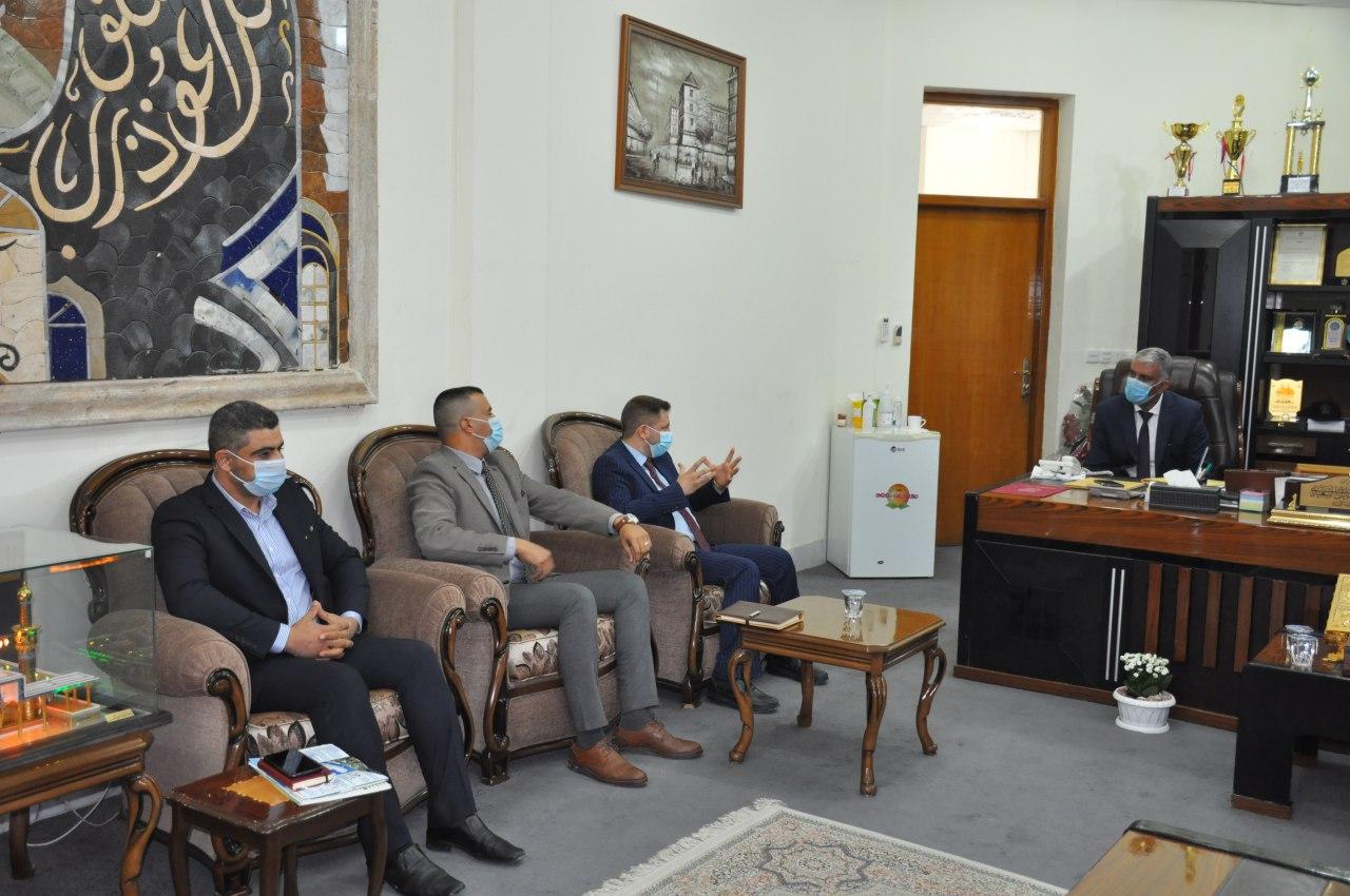 Read more about the article رئيس جامعة كربلاء يستقبل وفد من الشركة العامة لتعبئة وخدمات الغاز فرع كربلاء المقدسة