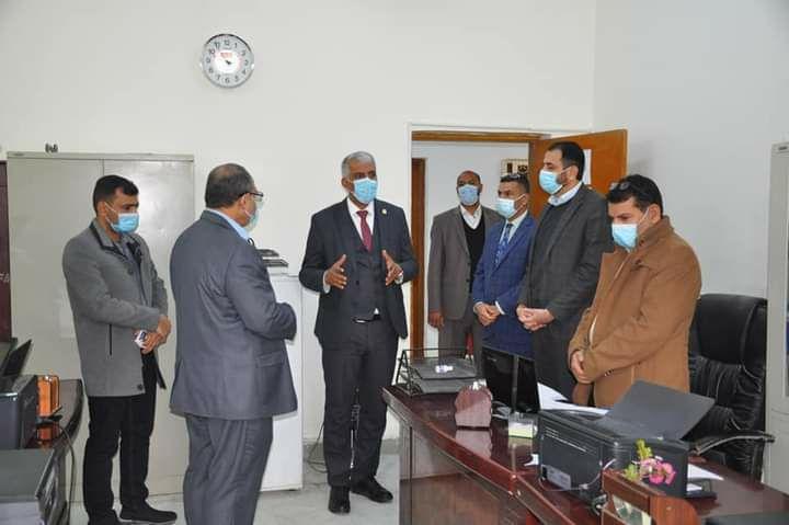 You are currently viewing رئيس جامعة كربلاء يتابع آلية إستقبال وتسجيل الطلبة المقبولين في كليات الجامعة للعام الدراسي 2020-2021