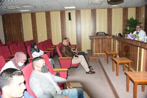 Read more about the article حلقة نقاشية في جامعة كربلاء بعنوان (ازالة الاصباغ من المحاليل المائية بإستخدام TIO2 كعامل مساعد ضوئي)