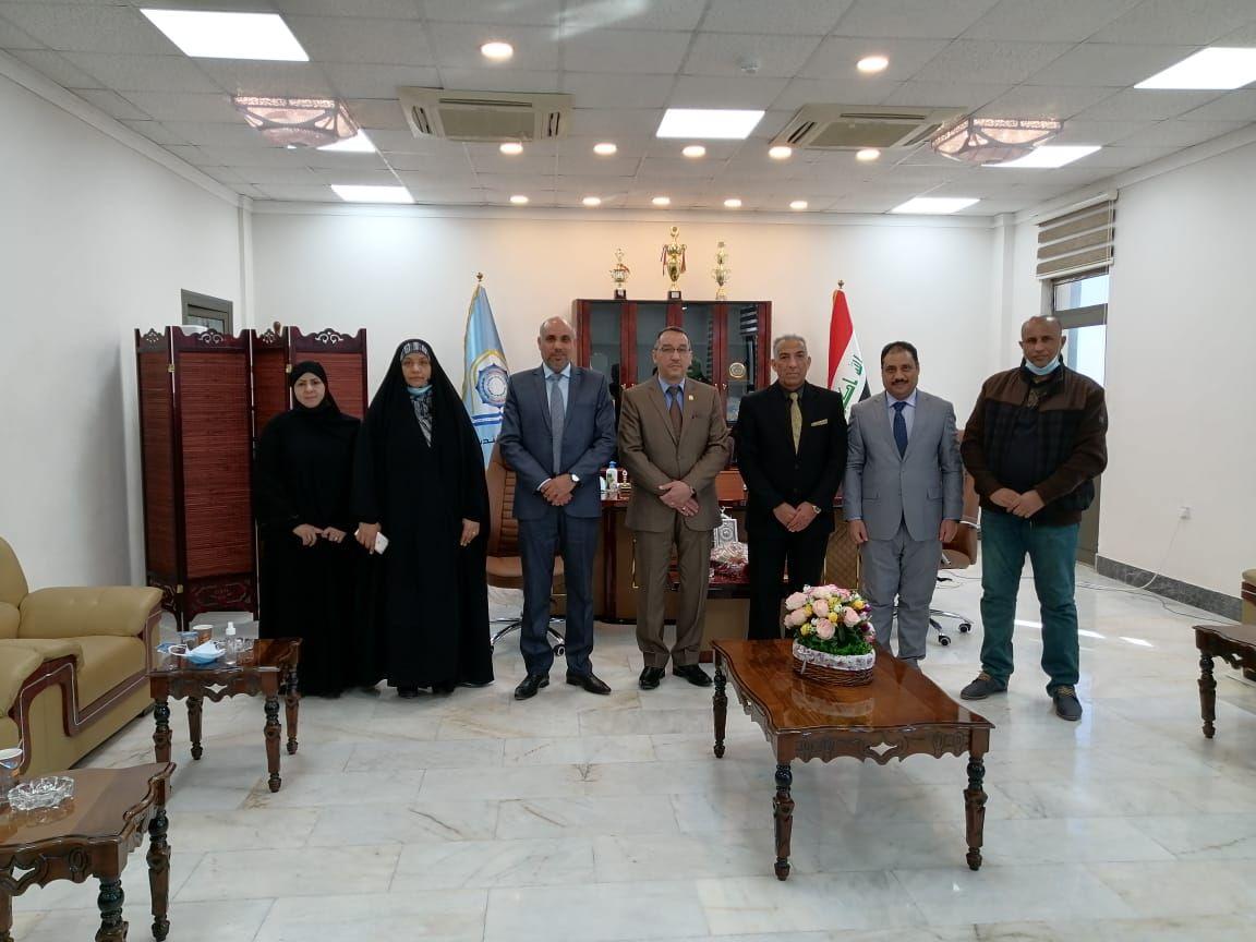 You are currently viewing جامعة كربلاء تبحث مع دائرة العمل والشؤون الاجتماعية الية التعاون المشترك