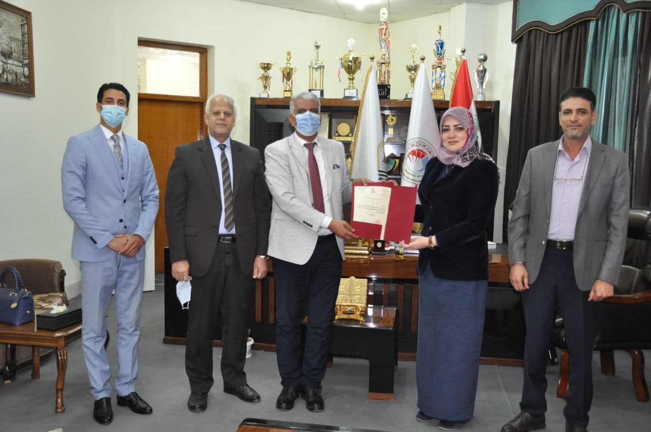 Read more about the article رئاسة جامعة كربلاء تهنئ منتسبيها الفائزين بعضوية نقابة الصحفيين في كربلاء