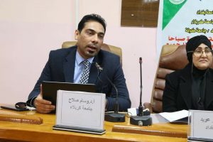 Read more about the article تدريسي من جامعة كربلاء يحاضر في ورشة عمل بعنوان الدافعية العقلية ودافعية الاداءالحركي