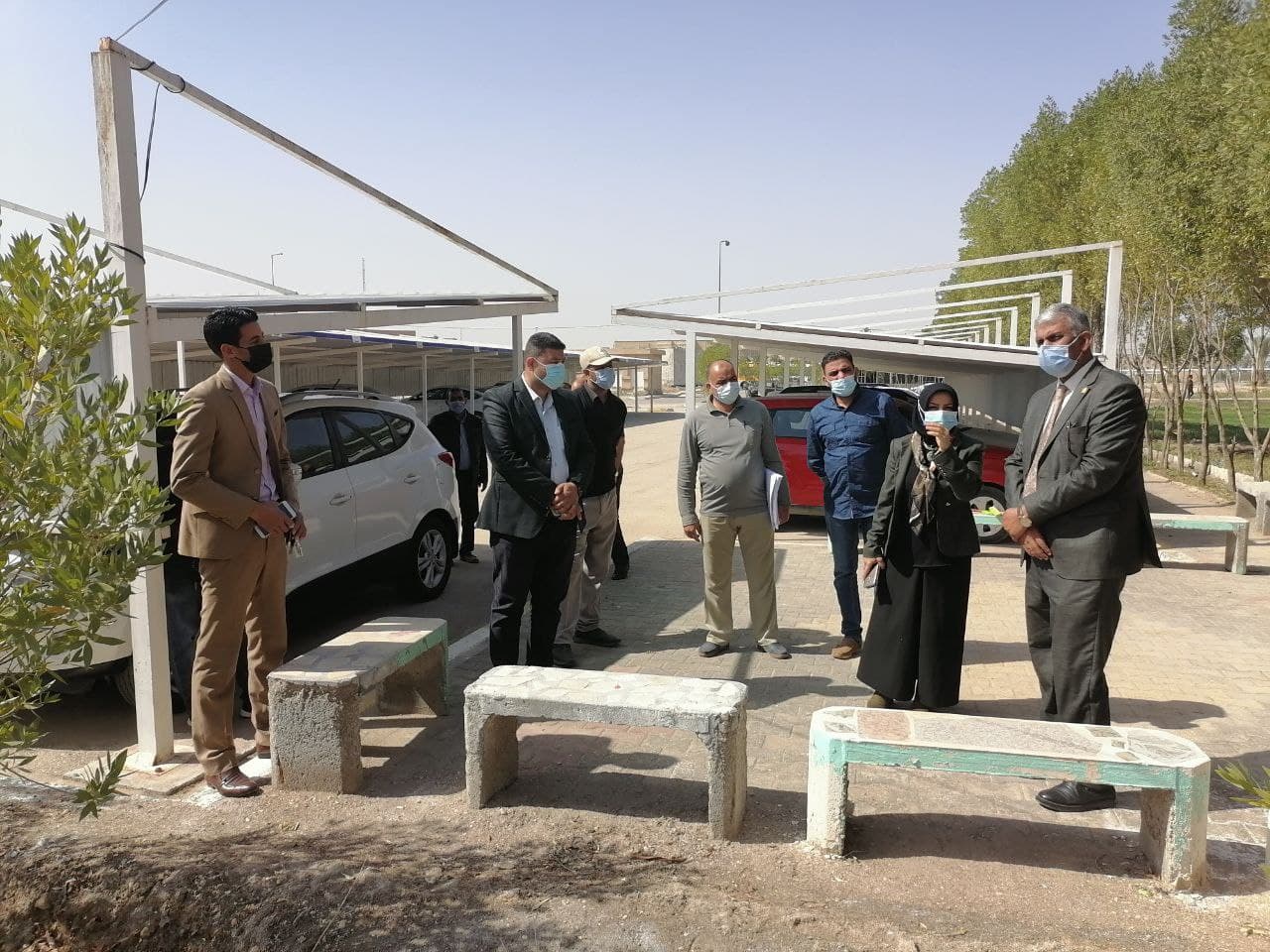 Read more about the article رئيس جامعة كربلاء يتفقد العمل في مشروع البيئة الجامعية لكلية الطب البيطري