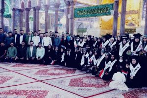 Read more about the article طلبة كلية العلوم الاسلامية في جامعة كربلاء يؤدون قسم التخرج في الصحن الحسيني الشريف