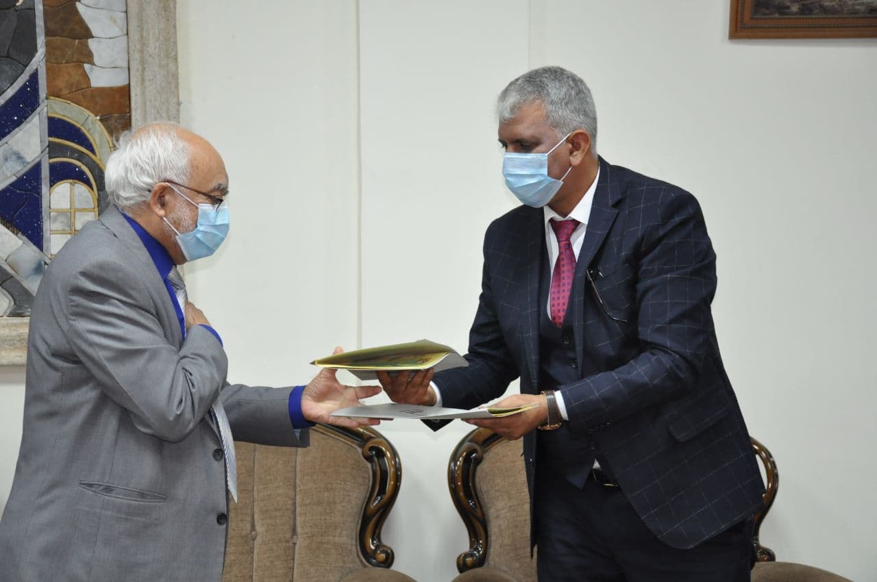 Read more about the article جامعة كربلاء توقع اتفاقية تعاون علمي مشترك مع جامعة وارث الانبياء