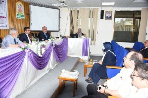 Read more about the article جامعة كربلاء تناقش رسالة الماجستير الموسومة (تأثير اضافة الأوكسين (IAA)والزنك المخلبي النانوي في تحمل نبات الحنطة .Triticum aestivum L للأجهاد الملحي)